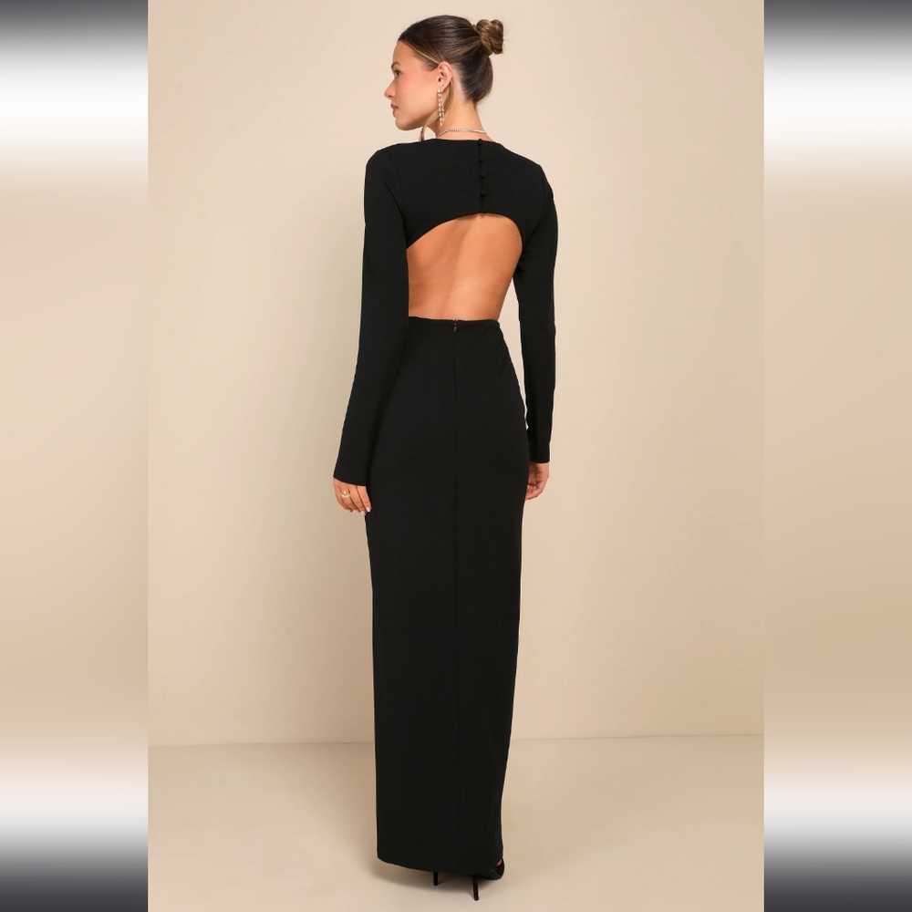 Lulus Black Maxi Dress